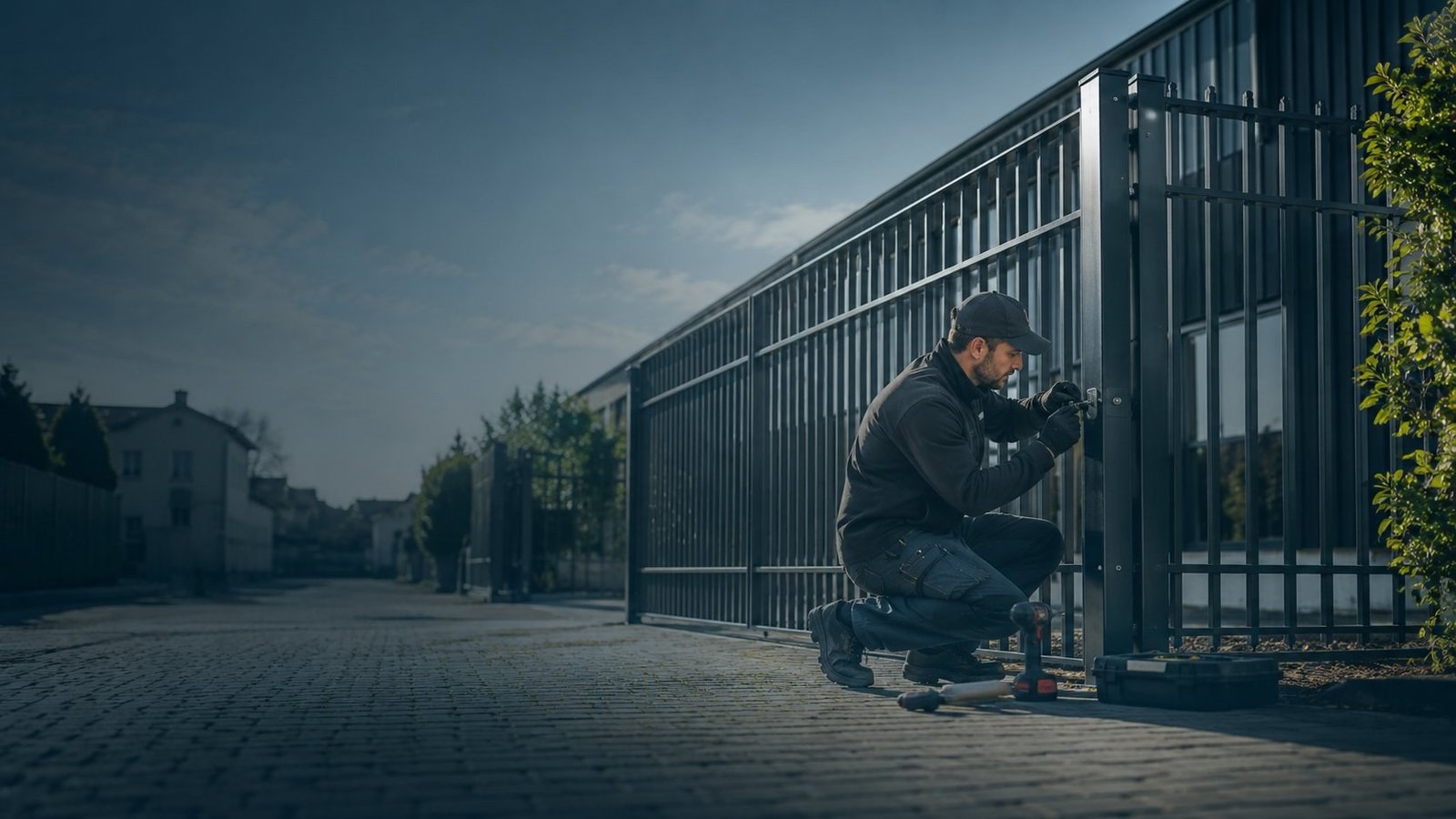 BAHNER Werkstatt mit Werkstor in Lugau